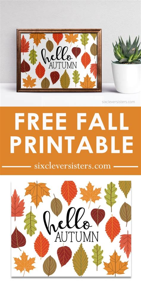 autumn signs decor|free printable fall signs.